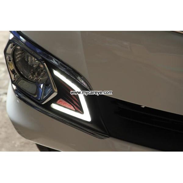 Toyota Vigo Hilux DRL LED Daytime Running Lights car exterior daylight