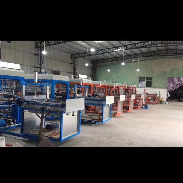 Used Automatic Plastic Vacuum Forming Machine For Pet Ps Food Container