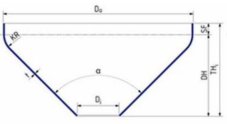 Сварное соединение 1000 мм Большая металлическая полусфера для индивидуальных шаровых голов баков
