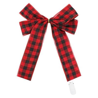 Decoração de bolo Arcos de fita grande com fita de fio Arcos impressos Arco personalizável