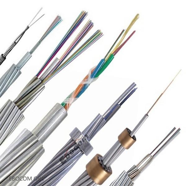 24 Core Single Mode G652D OPGW Fiber Optic Cable for Overhead Power Line with Corrosion-Resistant Protection