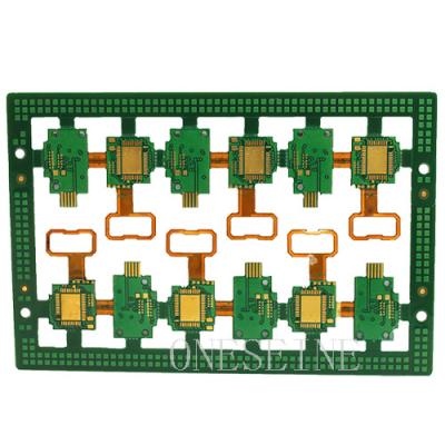 6 Layer Rigid Flex PCB with ENIG Surface Finish