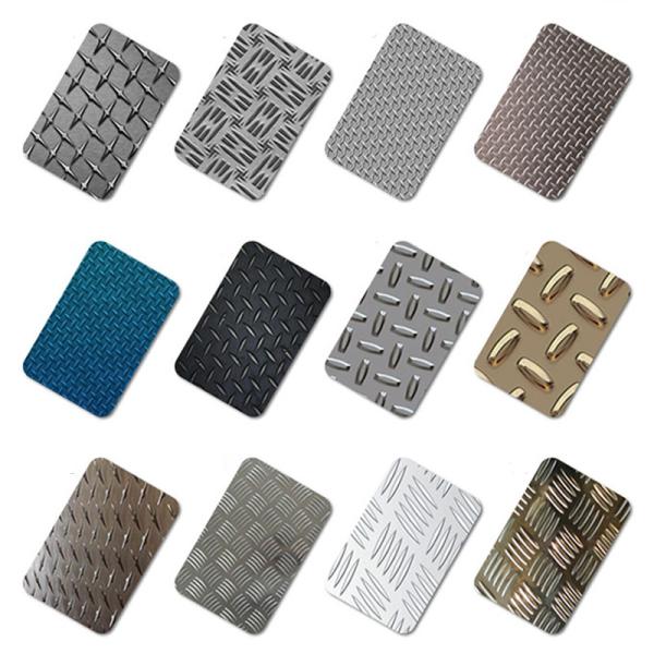 SS304 Нержавеющая сталь Чекированная плита 5 мм 6 мм Декоративный листок из нержавеющей стали