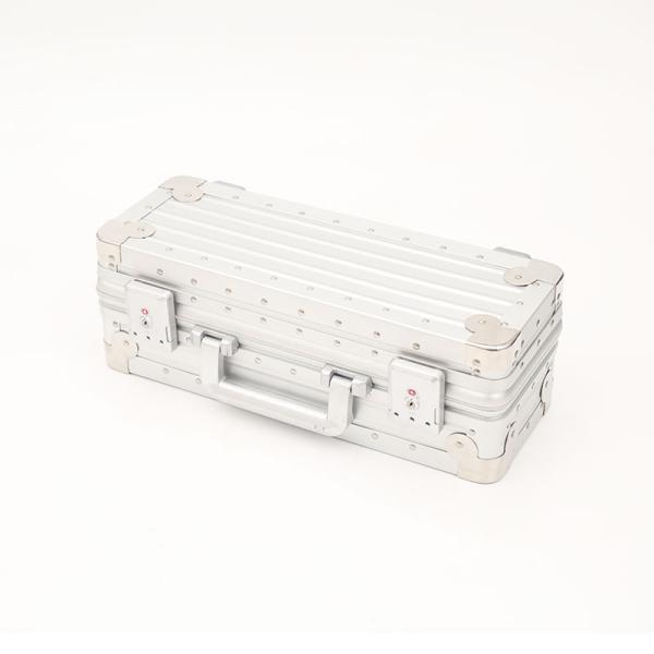 Slim Silver Molded Custom Made Aluminum Transport Carrying Case