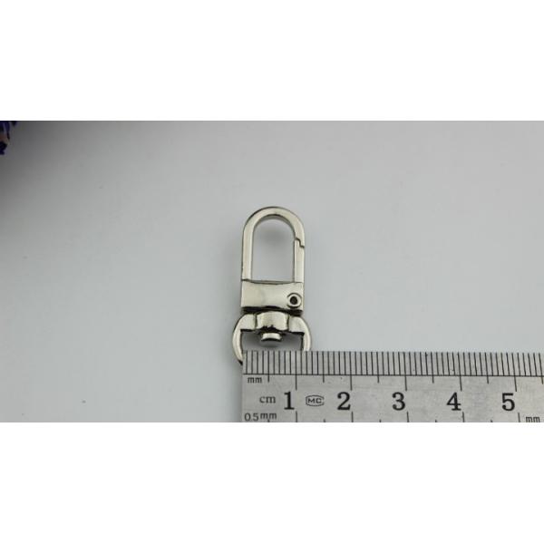 Lanyard accessories zinc alloy hanging brush anti brass 11 mm round eye bolt snap hook bag
