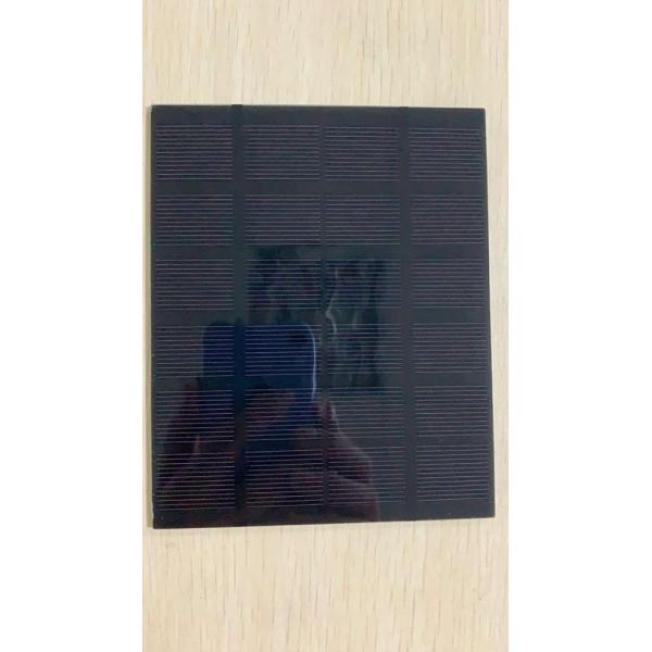 Mono 2w 6v Mini panel solar personalizado para automóvil eléctrico juguete de acampada luz de movimiento