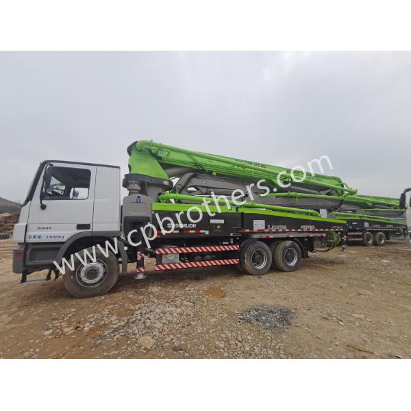 Delivery 2019 Used Concrete Pump Truck 47m for Feeding Height 1540