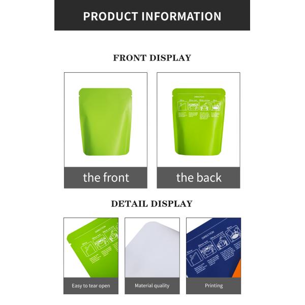Custom Aluminum Foil Coffee Drip Bag Packaging Three Side Seal 5kg