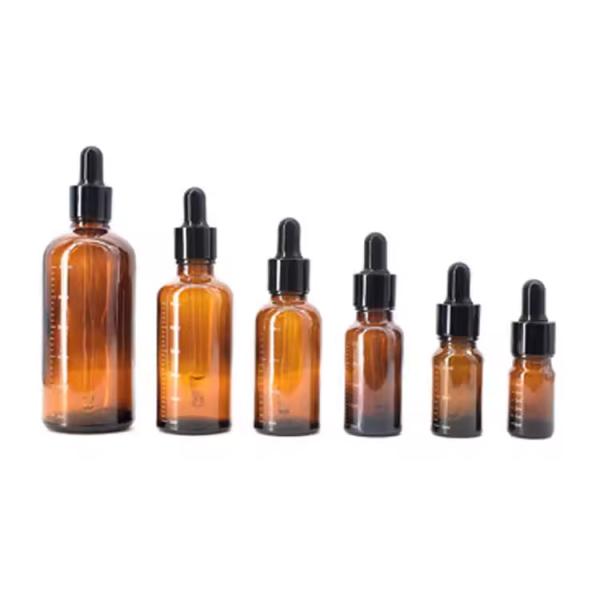 15ml 50ml Skincare Packaging Essential Oil Dropper Glass Bottle For Oil Customized Logo