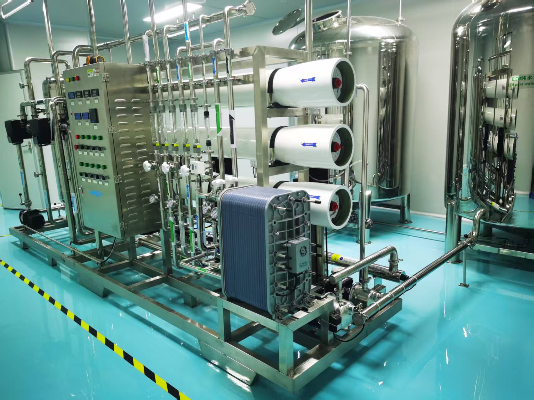 Fully Automatic Reverse Osmosis EDI Water System for Pharmacy Industry