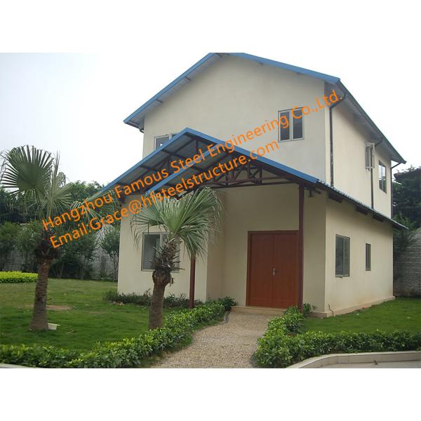 Fast Assembly Earthquake Proof Light Steel Structure Building Modular Prefab Villa House