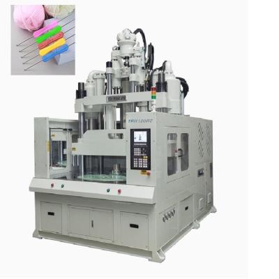 120 Ton Low Workbench Rotary Table Vertical Injection Molding Machine For Making Crochet