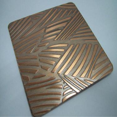 304 316 Embossed Metal Sheet Decorative Stainless Steel Sheet for Elevator Ceiling Panel