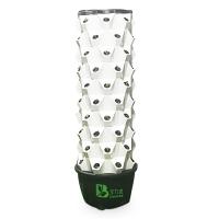 Capacidad de agua de 65L 10 capas 80 agujeros de la planta Sistema de torre de crecimiento hidropónico para el crecimiento de las plantas