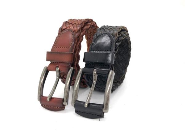 Correias ocasionais da correia de couro/couro dos homens do negócio do vintage para homens