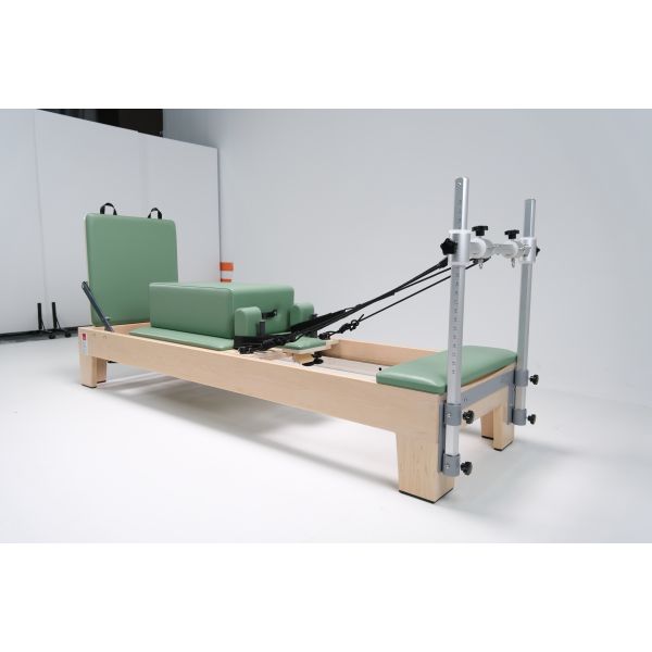 Modern Maple Wood Pilates Reformer U+PL001L for Home Studio Workouts