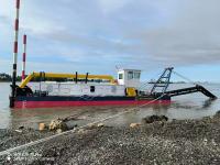 100 Cubic Meter Capacity Jet Suction Dredger Non Self Propelled