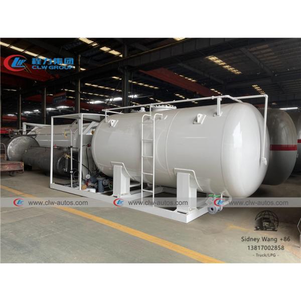 10000liters 5tons LPG Skid Station With Pump Motor LPG Dispenser