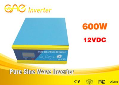 high efficiency 93% Solar Inverter Online 12v dc 220v ac single phase output 600w solar inverter
