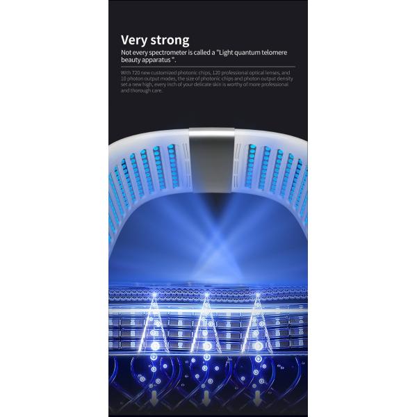 Salón de belleza PDT Máquina de terapia de luz LED para el rejuvenecimiento / blanqueamiento de la piel