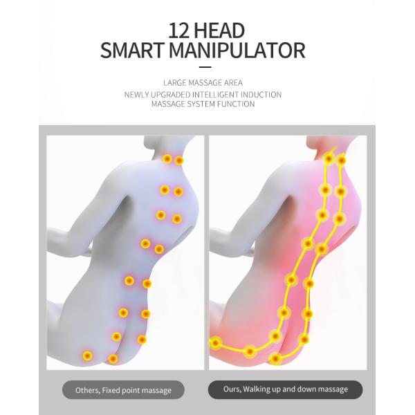 Full Body SL Track Massage Chair Zero Gravity 20min Controller 4d Manipulator