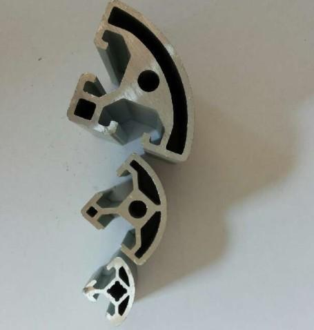 6063 T4 Industrial Extruded Aluminium Profile With Electrophoresis Coating