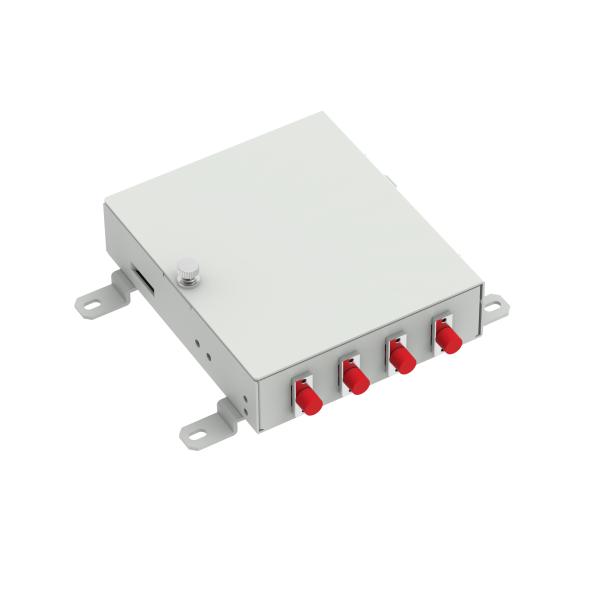 5- FC UPC Type 4 Cores Fiber Optic FTTH Terminal Box Ideal for Network FTTH Solutions