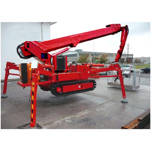 ISO / CE 53M Crawler Telescopic Upright Boom Lifts With 350KG Loading Capacity