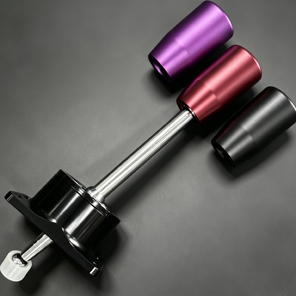 Direct Bolt-On Short Throw Shifter with Reduced Shift Throws for 1997-2004 Chevrolet Corvette in Chrome Steel and Aluminum Alloy