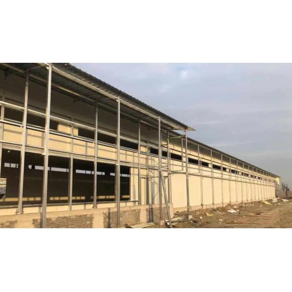 Гальванизированная легкая стальная рама Строительство птицеводческий дом Куриная ферма болты соединение