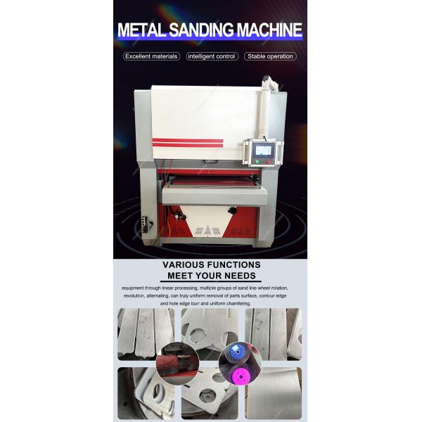 R-G4-1000 Automatic Surface Polishing Belt Sander Metal Deburring Sanding Machine