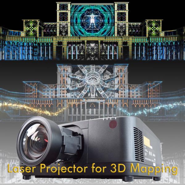 LAN Control 20000 Lumen WUXGA Laser Projector 360 Degree Projection Motorized Lens