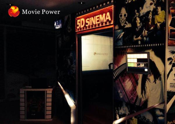Heterogeneous Motion Kino 7d Cinema Cabin With Wabbly Motion Movie Chairs