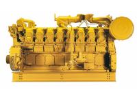 Conjunto de generadores de gas natural Caterpillar de 16 cilindros para equipos de campo petrolero