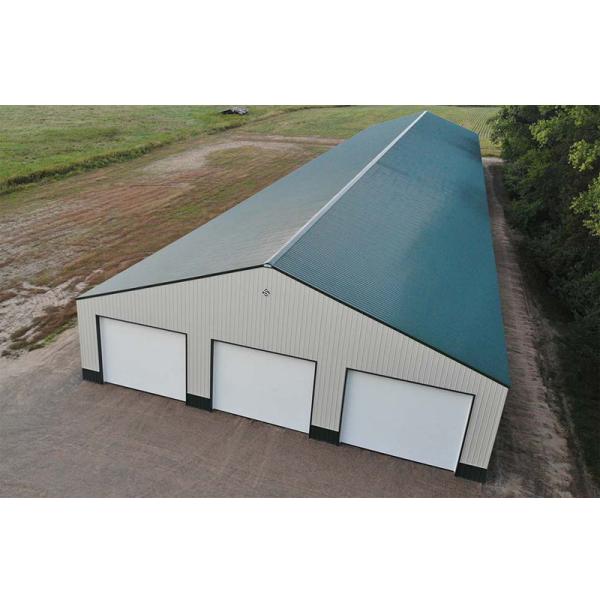 Pre Fab Warehouse Workshop Steel Industrial Buildings Rigid Metal Buildings