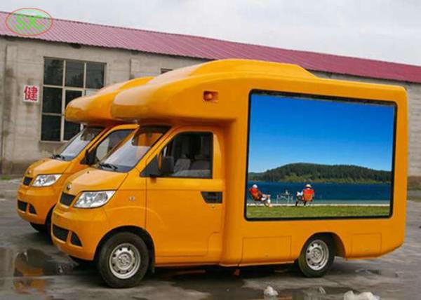 High definition HD smd  waterproof mobile truck Led Display lR1G1B PH10mm