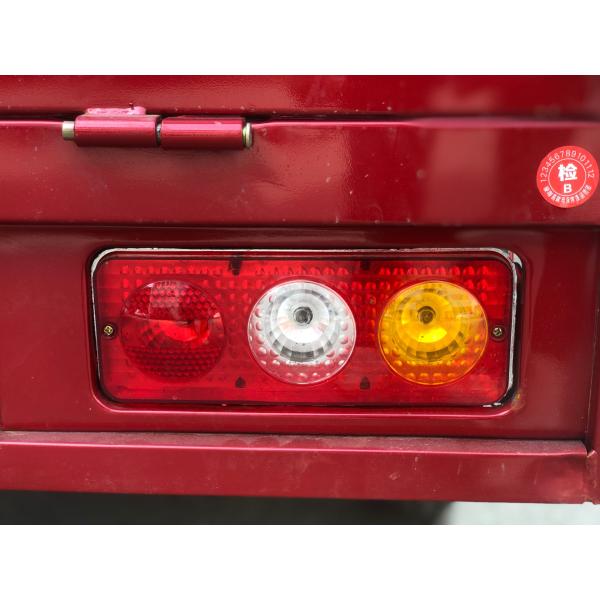 1500w 72V 45A Красный закрытый корпус электрический грузовой трехколесный велосипед для взрослых Максимальная скорость 50-70 км / ч