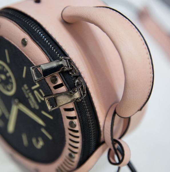 2016 summer new Miss Han Ban PU packet round clock fashion women's singles shoulder bag