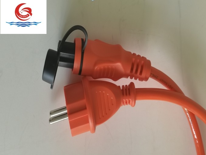 Силовой кабель для наружного оранжевого двигателя 16A220V