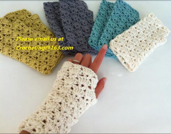 Fashion Style Ladies Knitted Fingerless Winter Thermal Warm Hand Warmer Faux Rabbit Fur Mittens Luvas Gloves