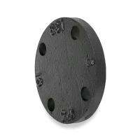 Fittings para tubos de ferro fundido com flange cego preto Anti-ferrugem Zinco mais revestimento de betume