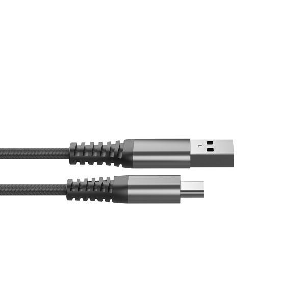 USB A To Type C 2.0 Braided 480Mbps 3m USB C Cable Charger 5V 3A