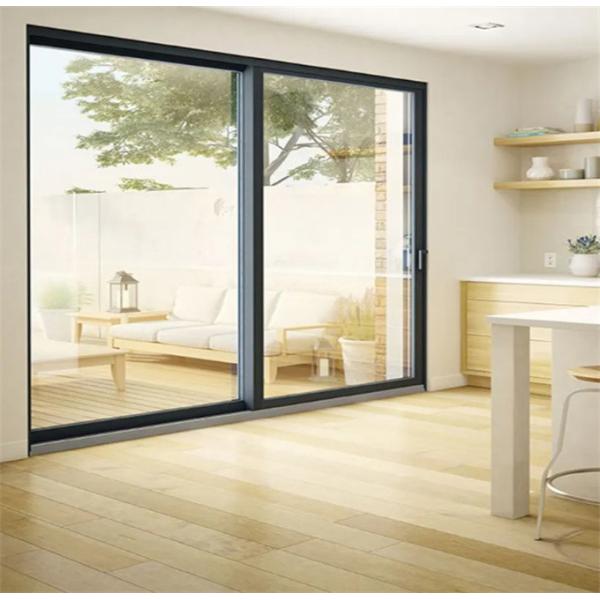 Жилые алюминиевые раздвижные двери с тепловым разрывом и экраном из нержавеющей стали