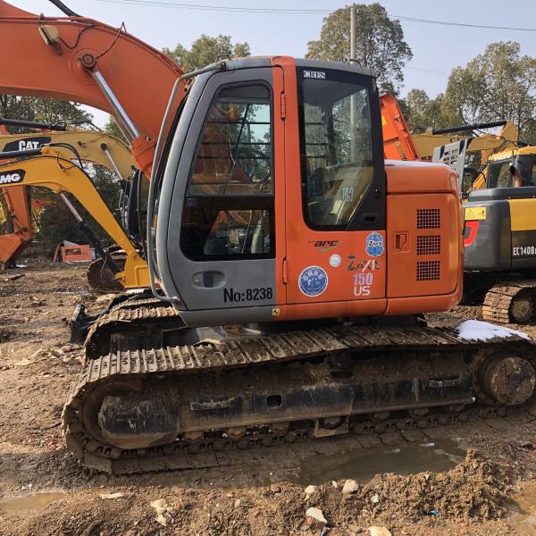 Used Hitachi ZX135 Excavator Japan ZX130 ZX120 Good Condition Operating Weight 13.5 Ton