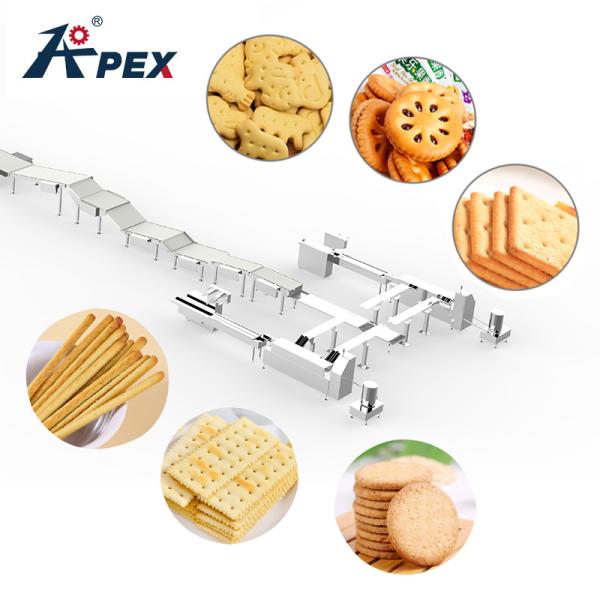 Cookies completas industriais/linha de produção dura do biscoito automática