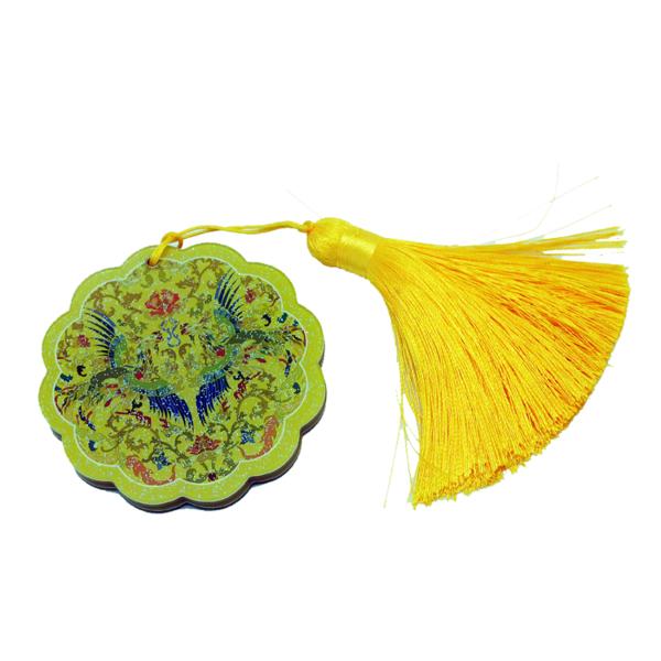 Delicate Appearance Anime Compact Mirror Odorless With Plastic Material