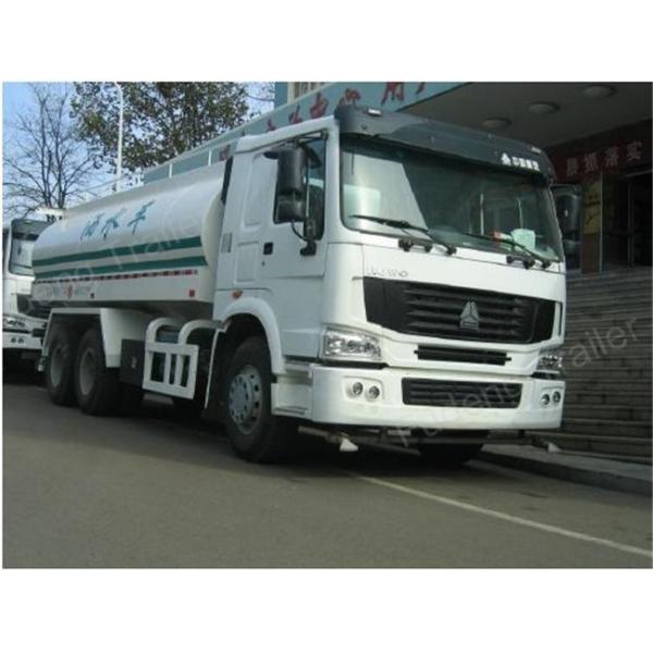 Environmental Sanitation  Water Tanker Truck 6 X 4 Drive Type 309KW Power