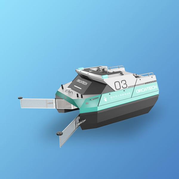 High Precision RC Unmanned Survey Boat IP55 For Water Pollution Monitoring