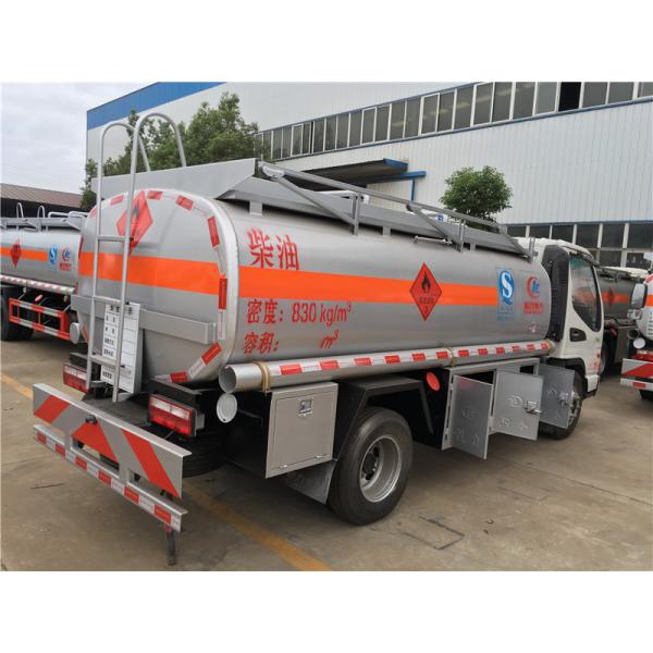 4X2 JAC 5000 литров топливный бак грузовик