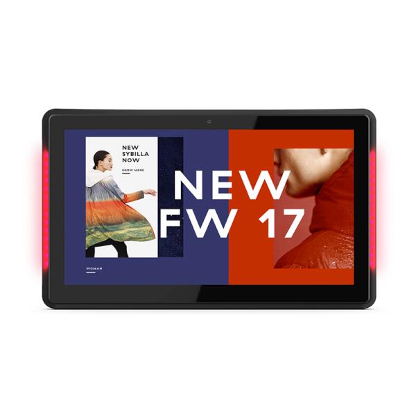 Wall Mount Android Tablet with 0.264mm Pixel Pitch IPS Display and POE Power for Smart Home Automation